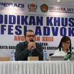 Kelas PKPA Materi Pengadilan Niaga dan PKPU Mengakhiri PKPA Angkatan XXIII DPC Peradi Jakarta Barat dan Ubhara Jaya